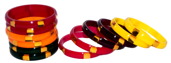 colorful kada sets