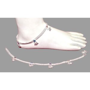 Silver Plated Designer Anklets3