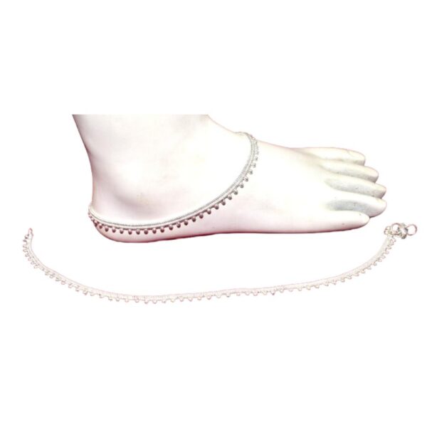 Silver Plated Designer Anklets 1 (Copy)