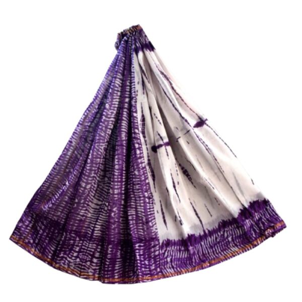 Hand Block Printed Chanderi Silk cotton saree