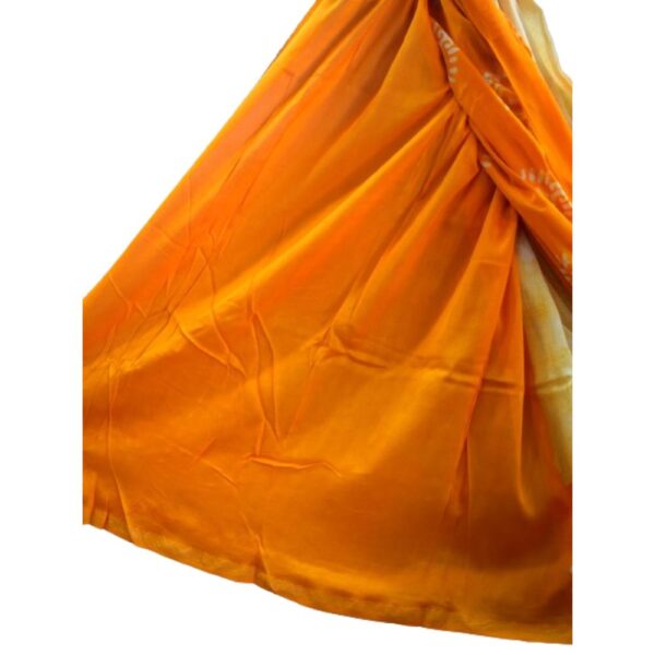 Hand Block Printed Chanderi Silk cotton saree