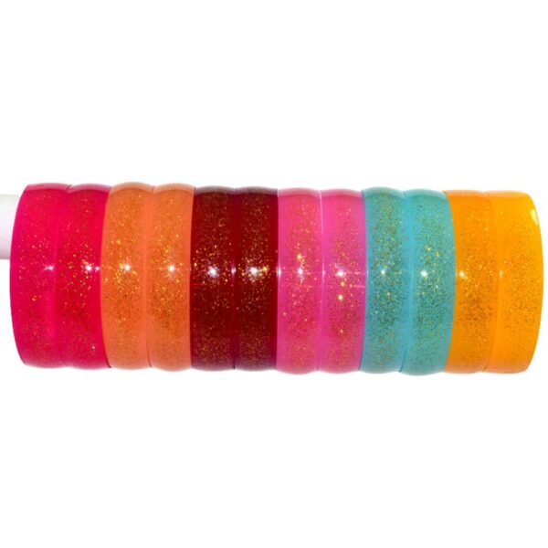 Colorful Sparkle Kada Set Pack of 12