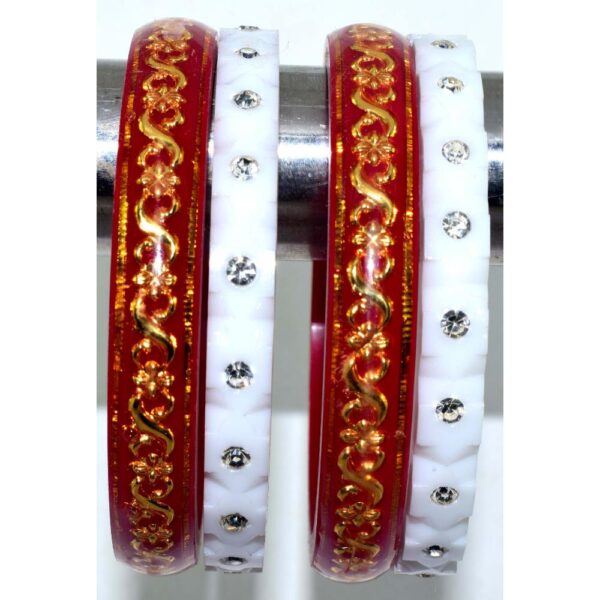 red and white AD set