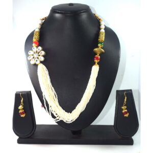 New Designer Beads Long Necklace Set