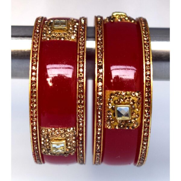 Red AD Kangan set