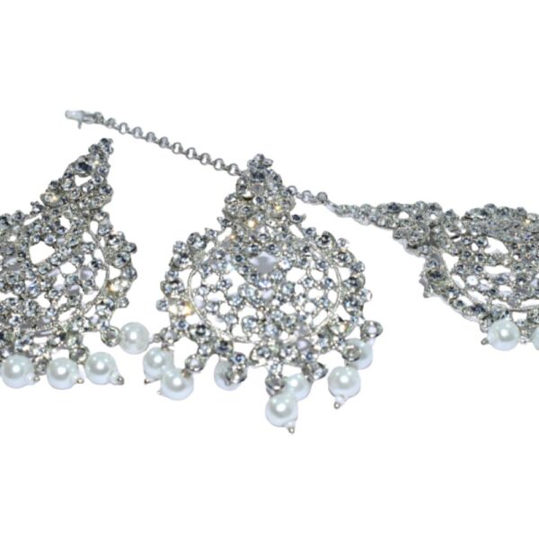 Maang Teeka With Earring Set