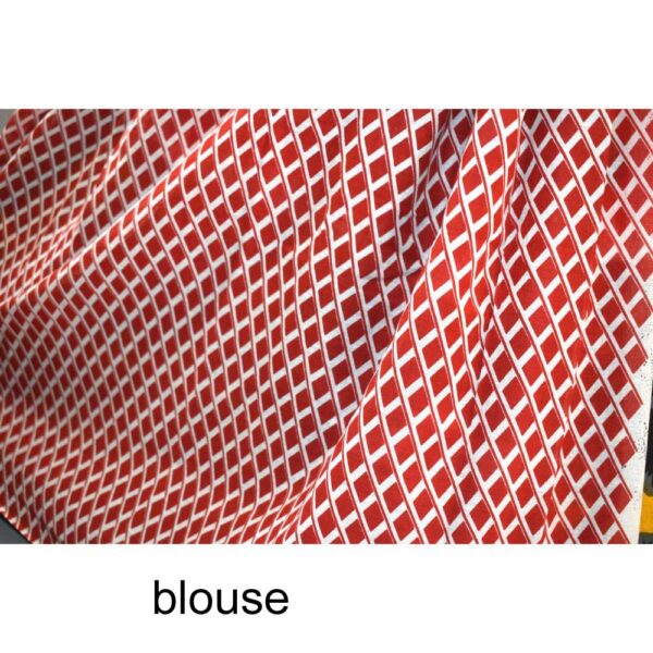Hand Block Printed Mulmul cotton saree-31