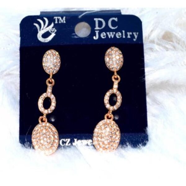 Designer American diamond earring set_14
