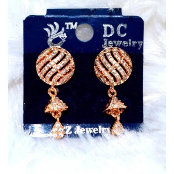 Designer American diamond earring set_12