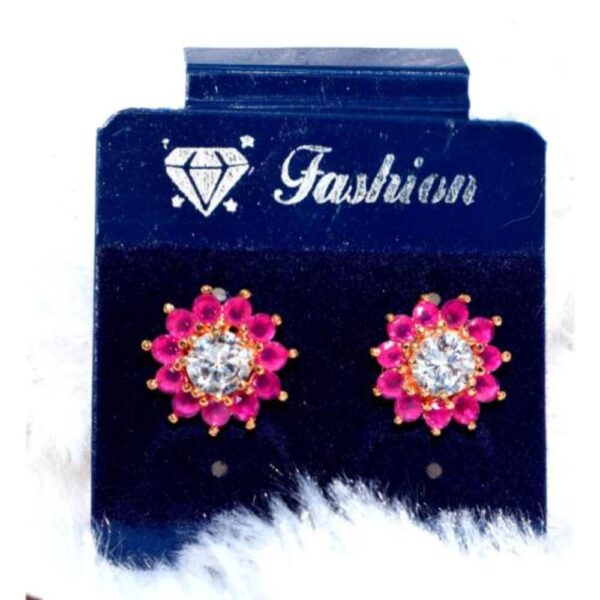 Designer American diamond earring set_11