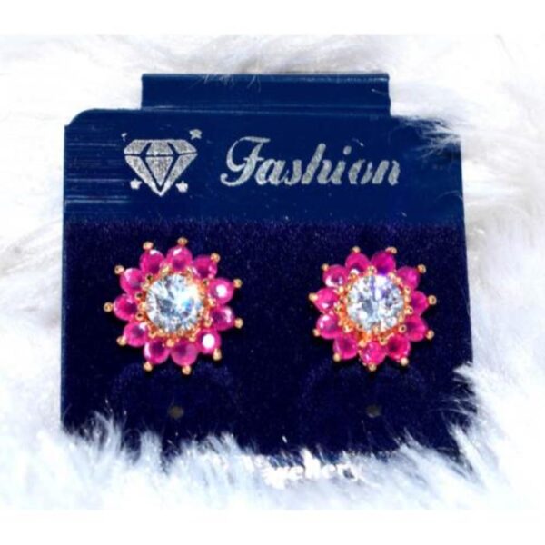 Designer American diamond earring set_11