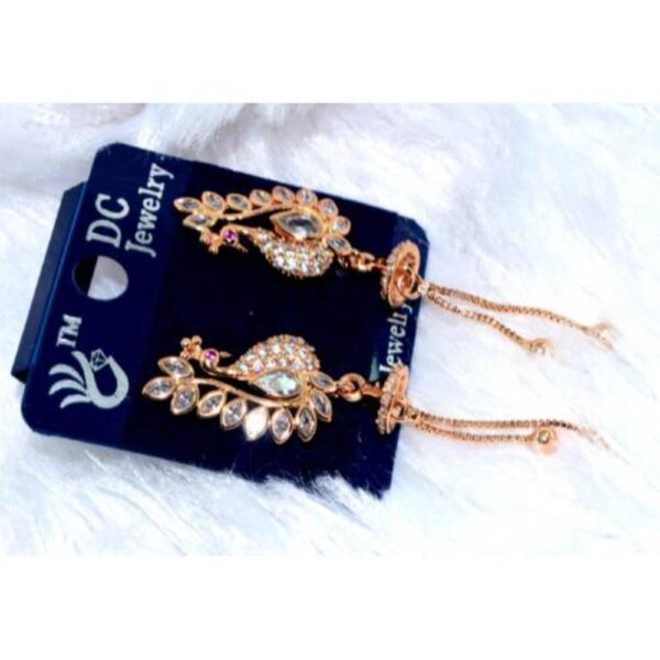 Designer American diamond earring set_09