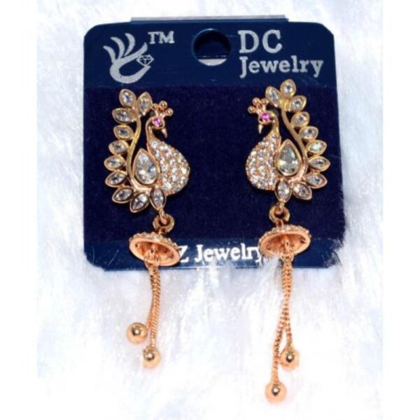 Designer American diamond earring set_09