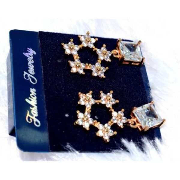 Designer american diamond earring