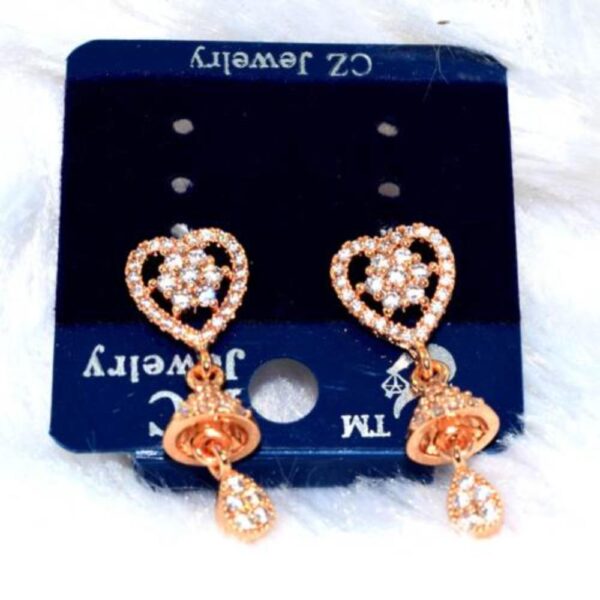 Designer American diamond earring set_14
