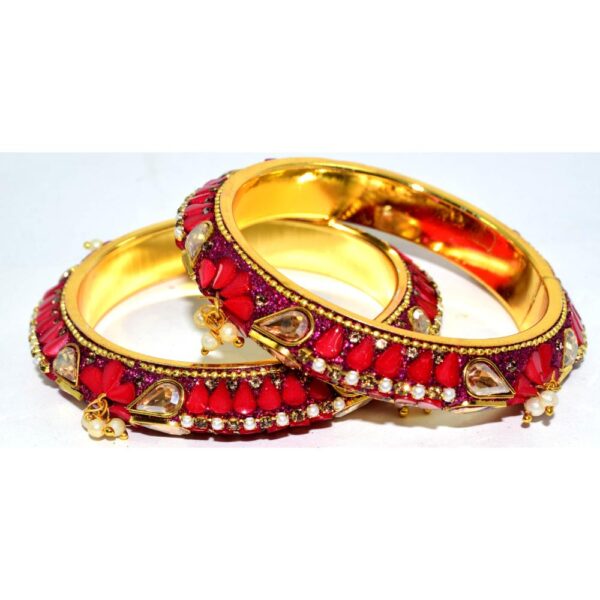 Jaipuri Designer Metal Bangles