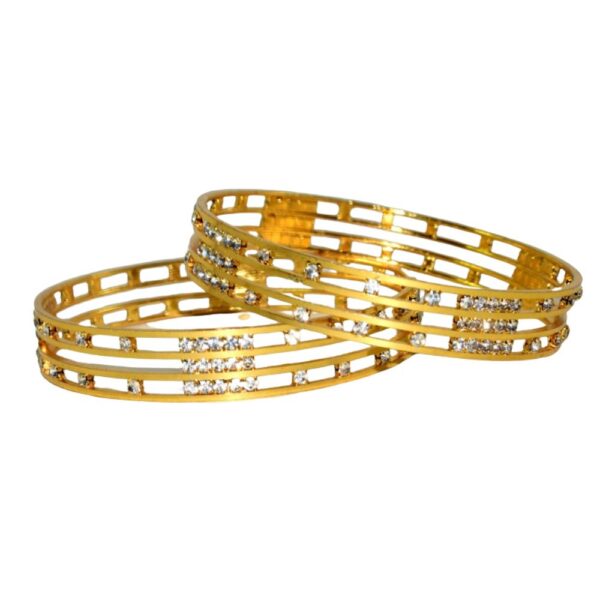 Jaipuri Designer Metal AD Kada set