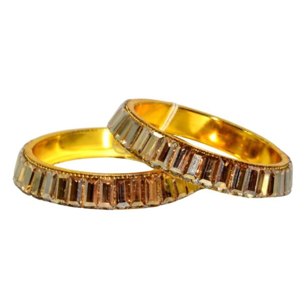 Jaipuri Designer Metal AD Kada set