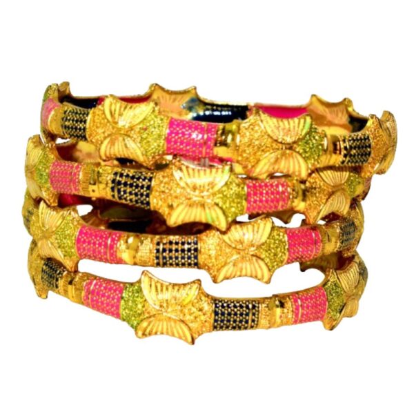 Jaipuri Designer Metal Bangles