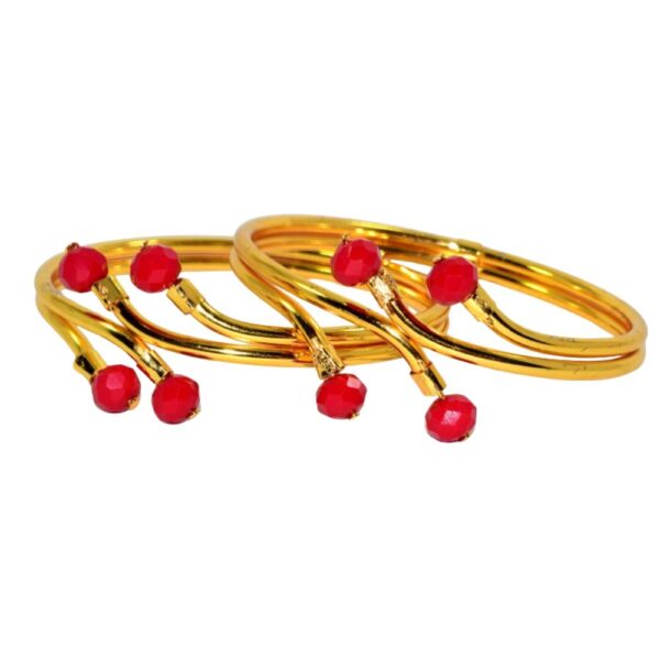 Jaipuri Designer Metal AD Kada set