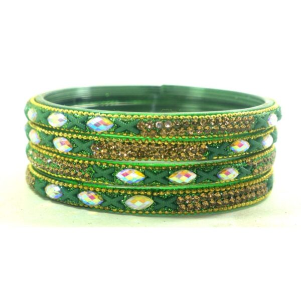 Jaipuri Designer Fancy Glass Bangles