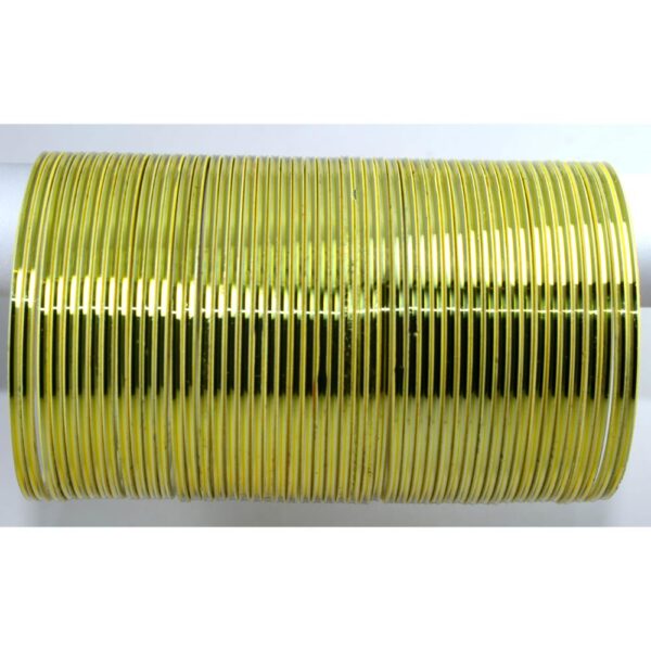Plain Silver Metal Bangles