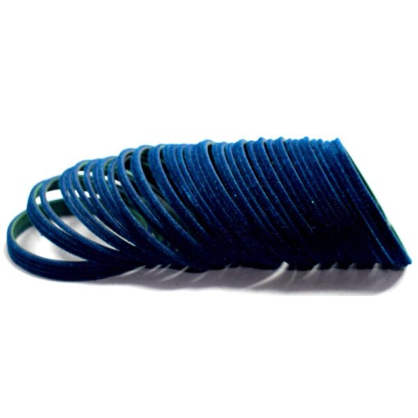 Velvet Metal Bangles Set Pack of 48