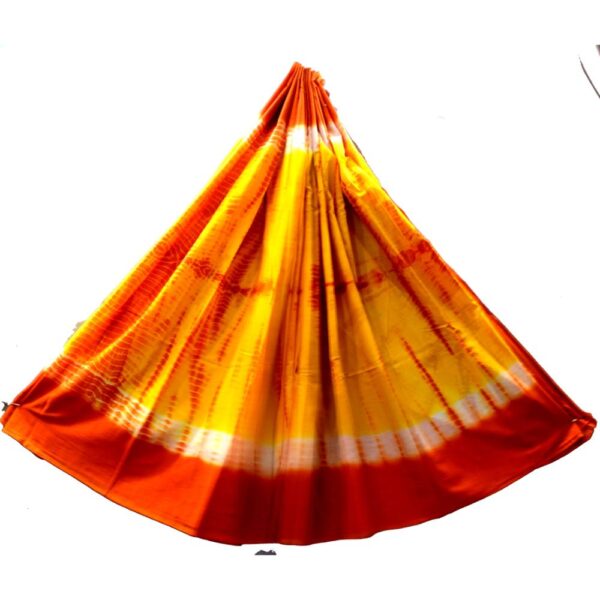 Hand Block Printed Mulmul cotton saree-01