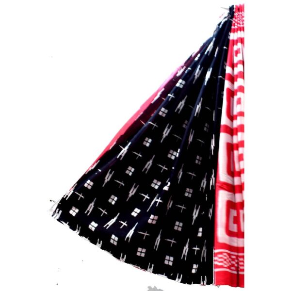 Hand Block Printed Mulmul cotton saree-03
