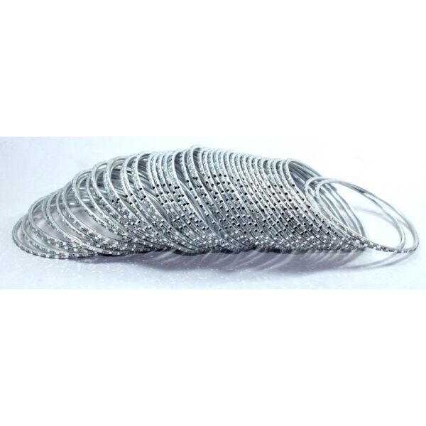 Sparkles Alloy Metal Bangles