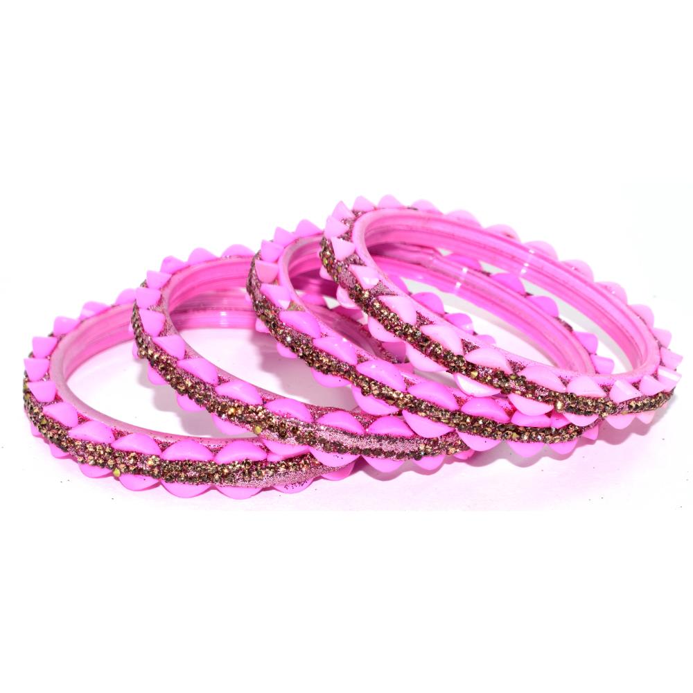 Jaipuri Designer Fancy Glass Bangles set