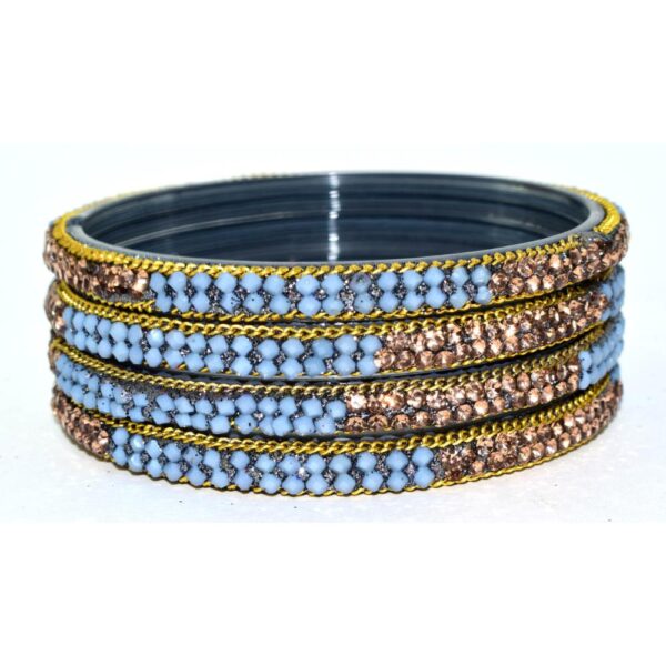 Jaipuri Designer Fancy Glass Bangles set