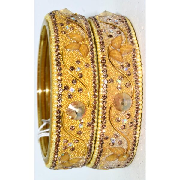 Jaipuri Designer Fancy Glass Bangles set