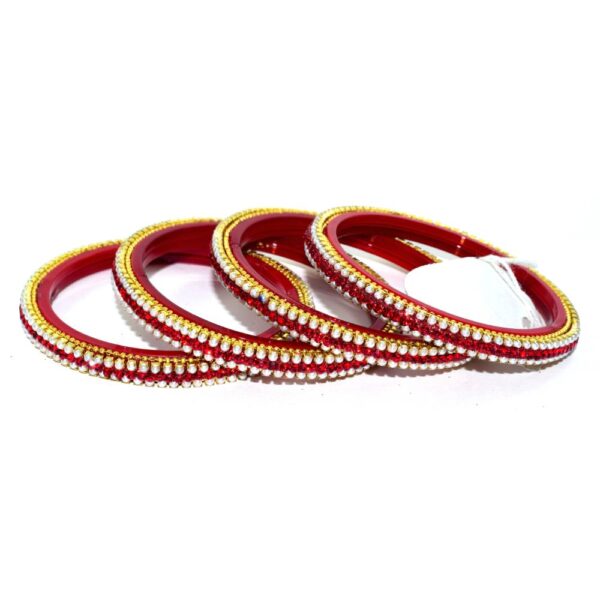 Jaipuri Designer Fancy Glass Bangles set