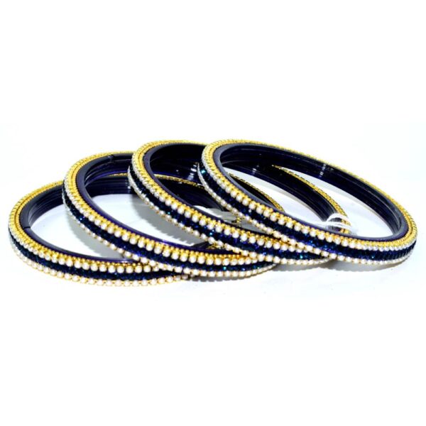 Jaipuri Designer Fancy Glass Bangles set