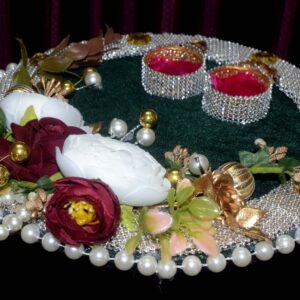 Engagement Ring Tray Wood Decorative Platter