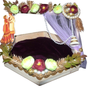 engagement Maroon ring tray Wood Decorative Platter