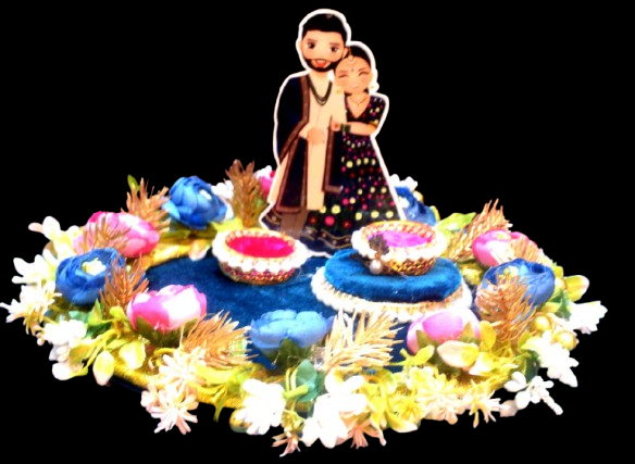colorfull Engagement Ring Platter