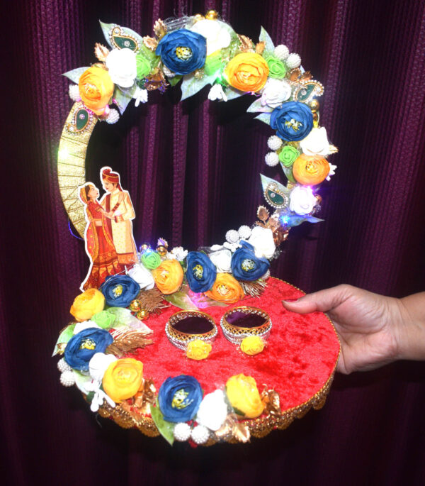 Red Engagement Ring Tray