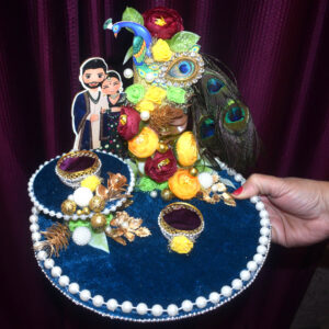 Blue Engagement Ring Tray