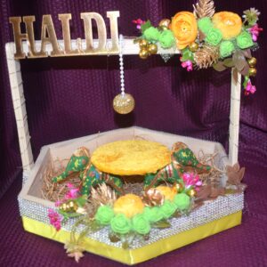 Wedding Haldi Ceremony Tray