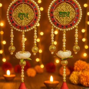 Traditional Shubh Labh Toran for Home Decoration