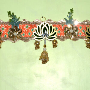 Home Entrance Toran Orange Base