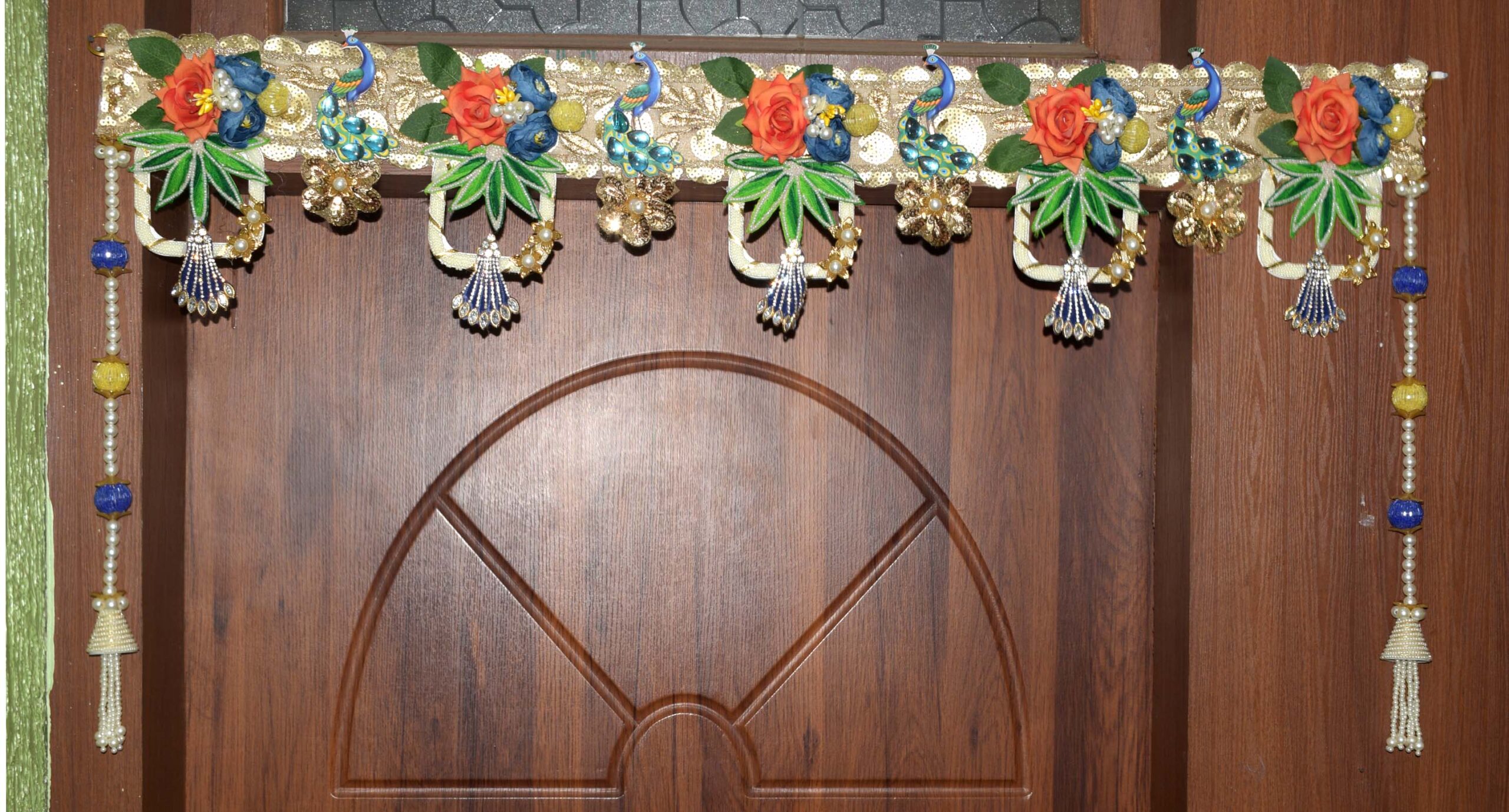 Home Entrance Peacock Theme Door Toran