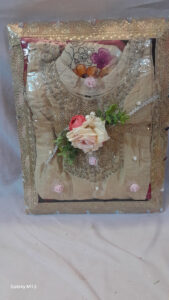 Saree packing in Gwalior with elegant wedding trousseau packing by Mokshika Art & Craft